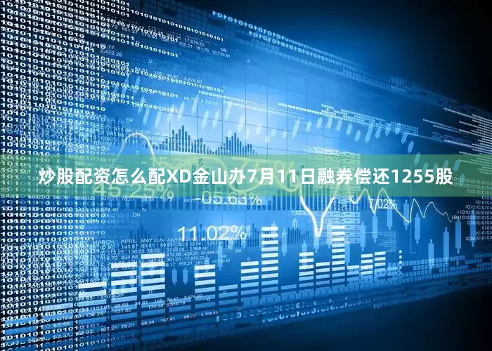 炒股配资怎么配XD金山办7月11日融券偿还1255股
