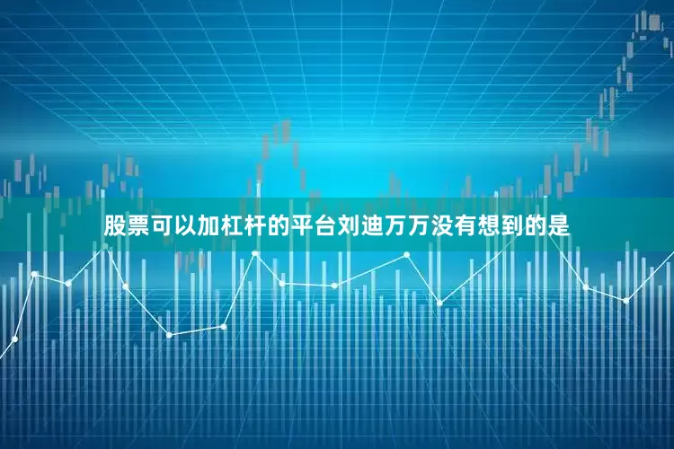 股票可以加杠杆的平台刘迪万万没有想到的是